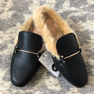A New Day Rebe Backless Slip On Loafer Mules